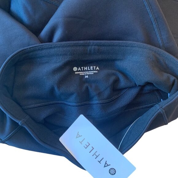 Athleta Primaloft Ridge Tight Leggings Black Fleece Women’s Activewear - Medium - Picture 10 of 12